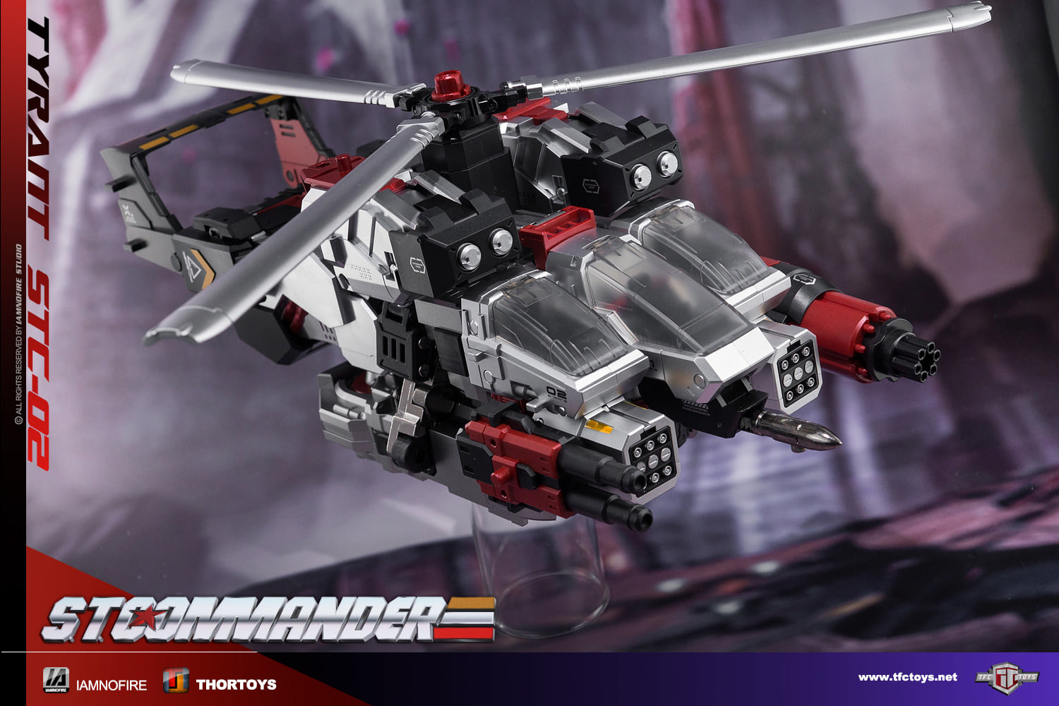 TFC Toys STC-02 Tyrant (Dominator Megatron) Toy Photography
